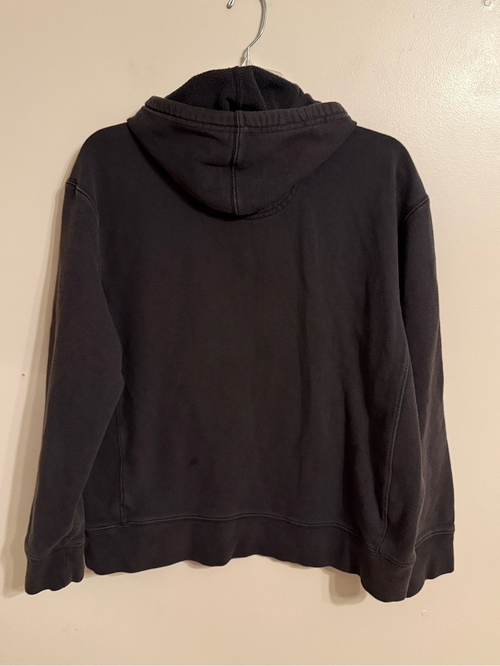 Life is Good "Hello Darkness My Old Friend" Hoodie Washed Black Women’s Sz Large - Picture 6 of 11